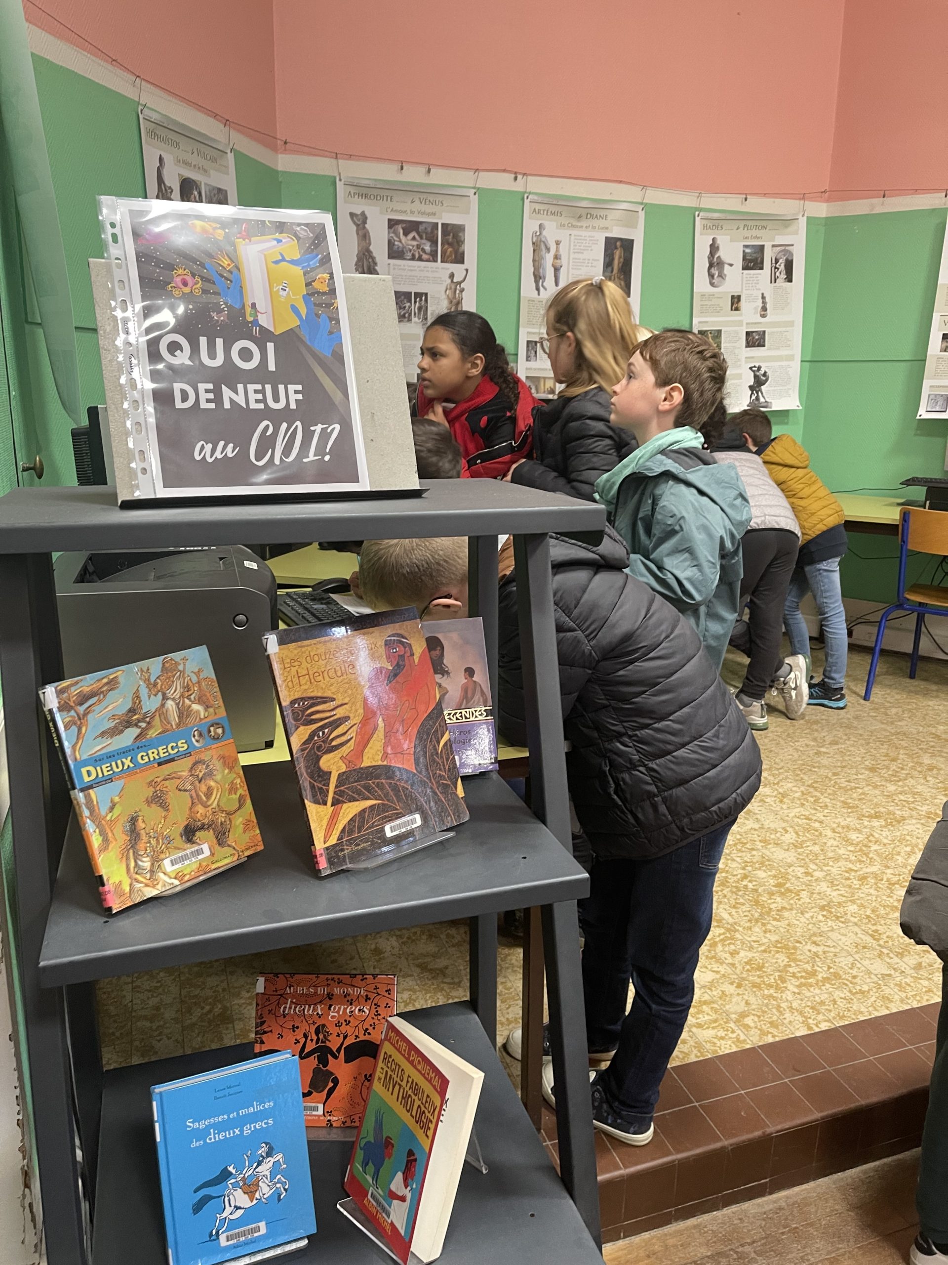 Mythologie au CDI