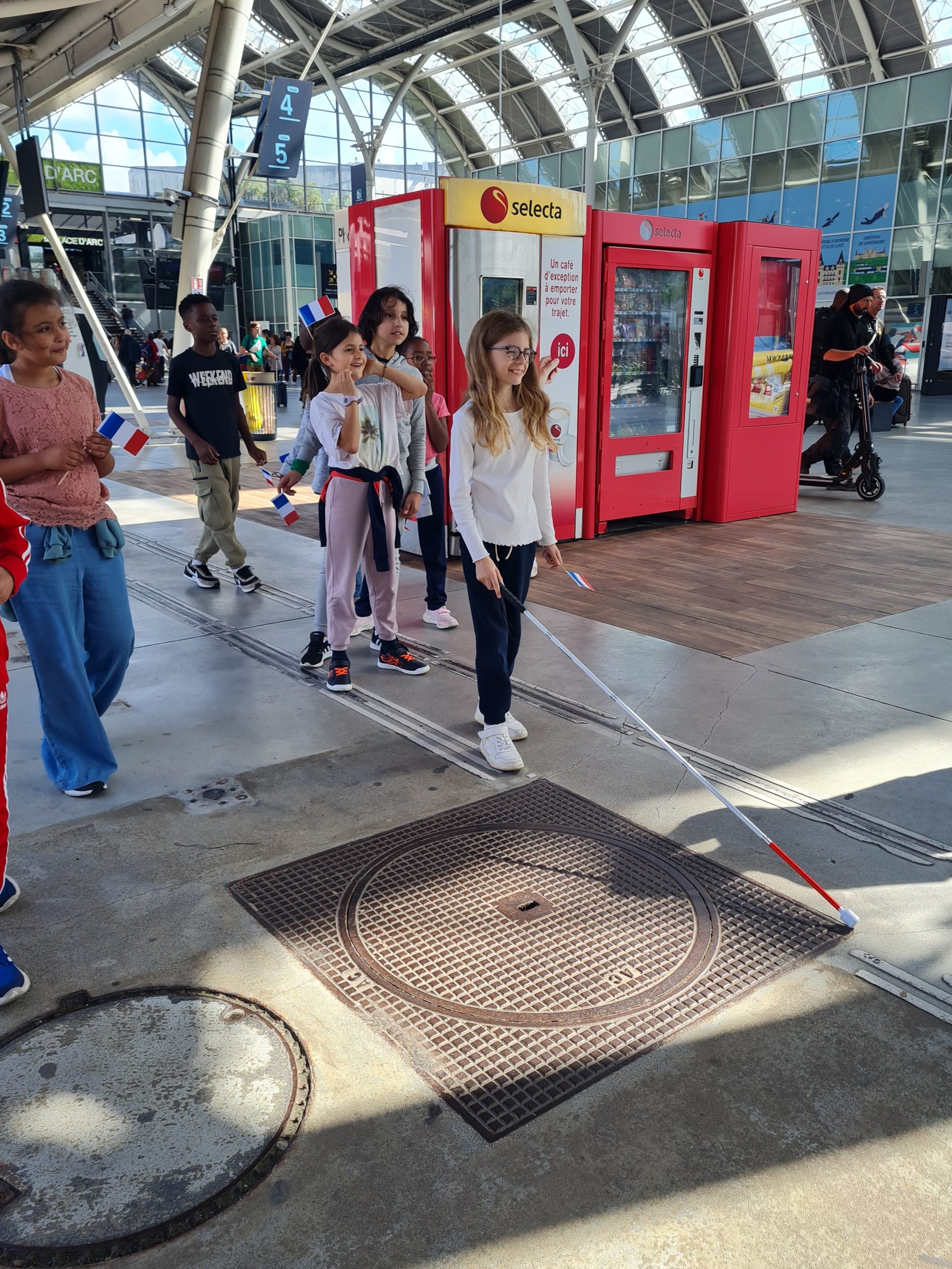 Sortie Escape Game – CM1 B – Gare d&rsquo;Orléans