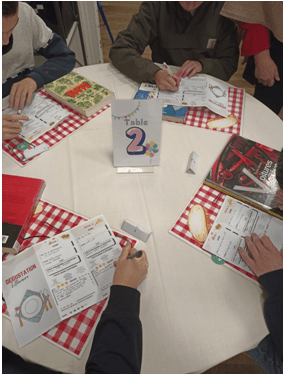 Quand le CDI se transforme en restaurant littéraire éphémère !