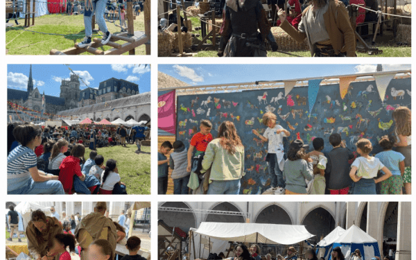 ? Retour vers le Moyen-Âge au marché médiéval du Campo Santo.?️