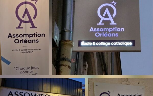 Nouvelle identité dévoilée à l’extérieur de l’établissement