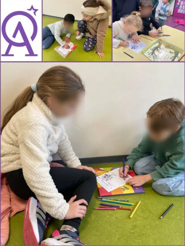 Lecture partagée CM1 – Grande Section de maternelle