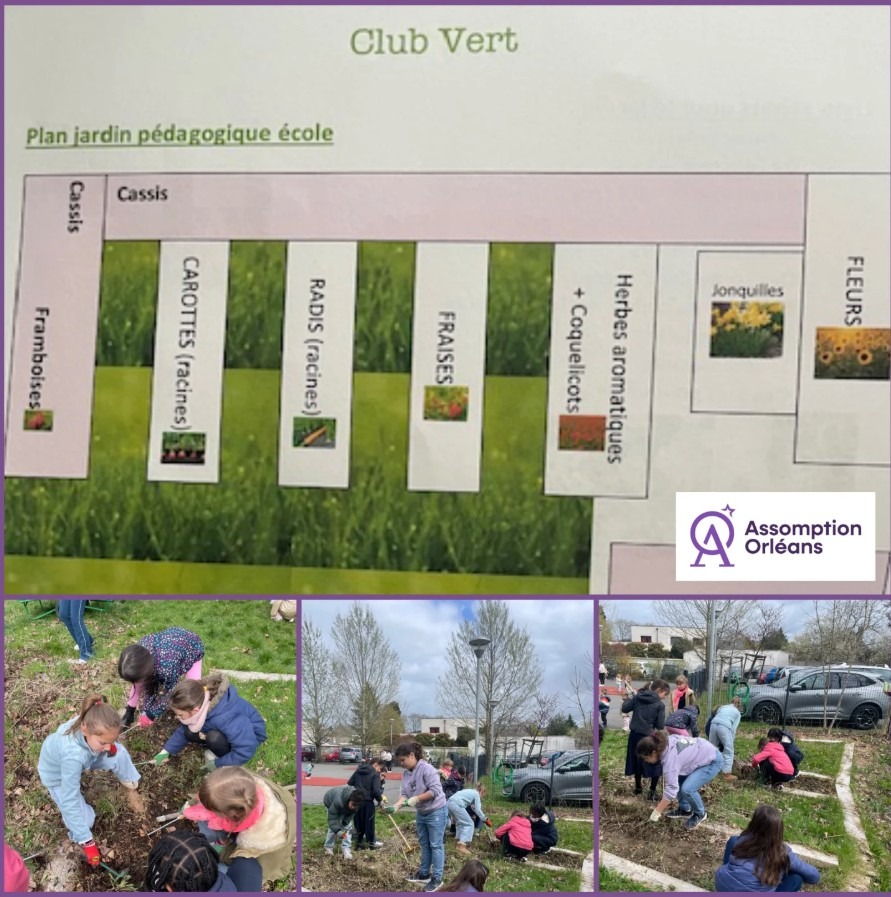 Que le jardinage commence – Club ASSOMPTION Vert