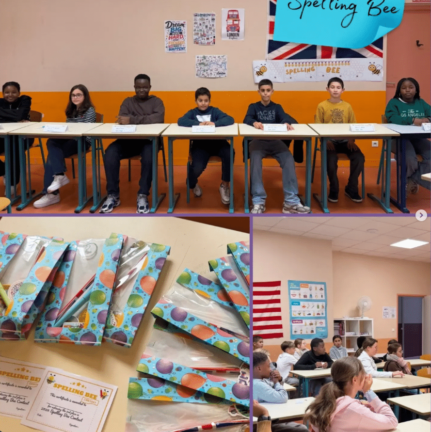 SPELLING BEE : Learn English and have fun !